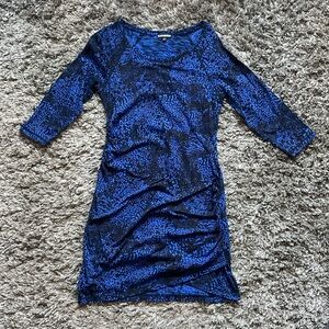 Express animal print dress size M